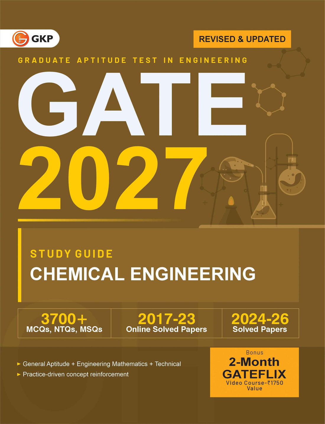 GATE 2027 Chemical Engineering Guide | Comprehensive Theory & Practice | 3700+ MCQs