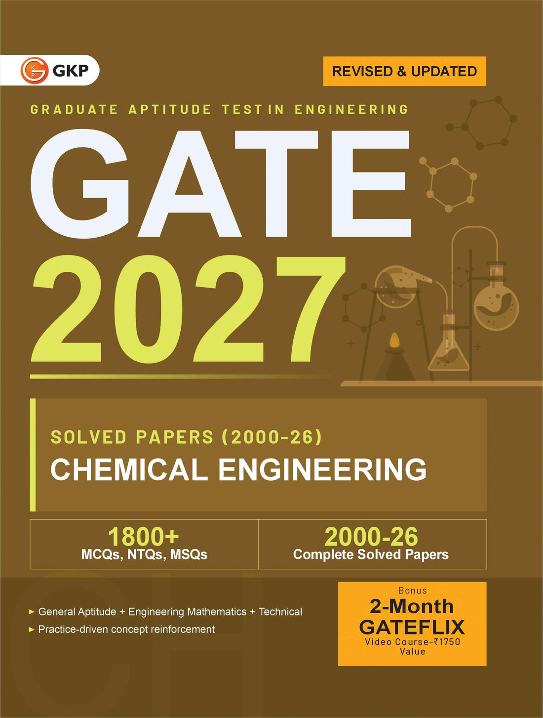 GATE 2027: Chemical Engineering Preparation Set (Complete Study Guide + Previous Year Solved Papers of 2000-2026) | GATE-CH Prep Guide + PYQ | GATE Chemical Engg. Exam Prep Combo | Set of 2 Books