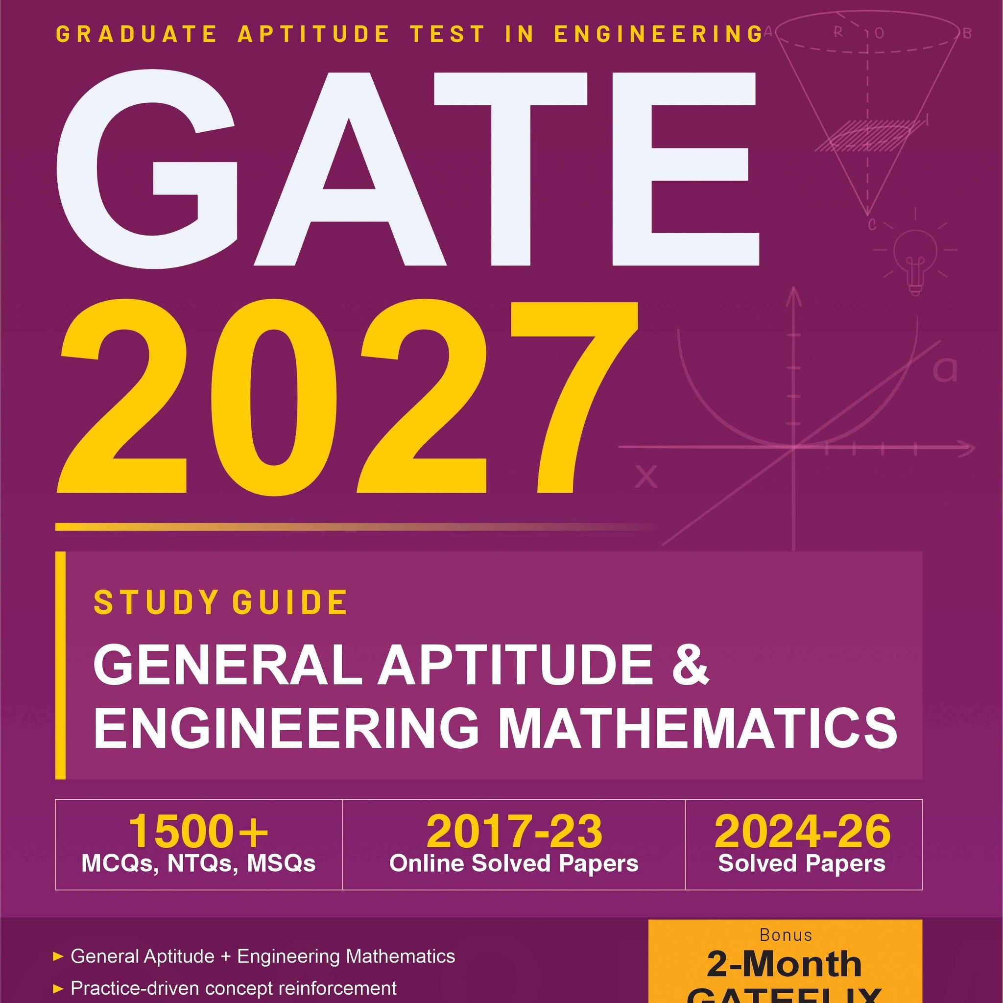 Gate Math Questions Buy GATE 2027 GA & Engineering Mathematics Study Guide | 1500+ MCQs ...