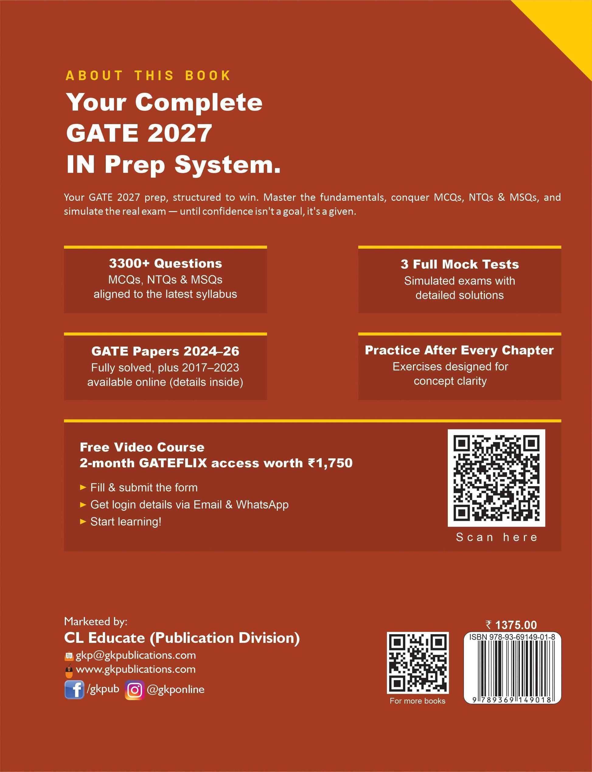 GATE 2027 : Instrumentation Engineering - Guide