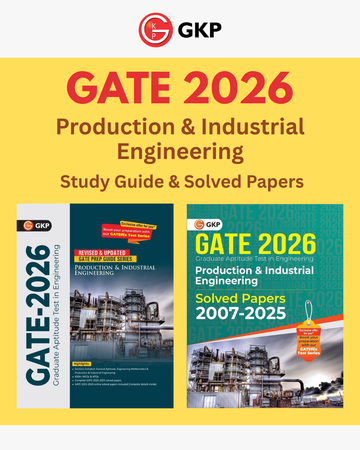 GATE 2026: Production & Industrial Engineering Preparation Set (Complete Study Guide + Previous Year Solved Papers of 2007-2025) | GATE-PI Prep Guide + PYQ | GATE Production & Industrial Engg. Exam Prep Combo | Set of 2 Books