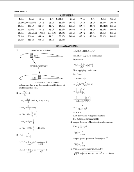 GATE-AE 2027: Aerospace Engineering - 12 Mock Tests by Biplab Sadhukhan, Iqbal Singh, Prabhakar Kumar & Ranjay Kr. Singh | 7 Years PYQs (2020-2026) & 1000+ MCQs, NTQs & MSQs | GATE-AE Exam Prep
