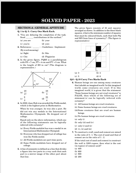 GATE-AE 2027: Aerospace Engineering - 20 Years Section-wise Solved Papers (2007-2026) by Biplab Sadhukhan, Iqbal Singh, Prabhakar Kumar & Ranjay Kr. Singh | GATE-AE Exam Prep