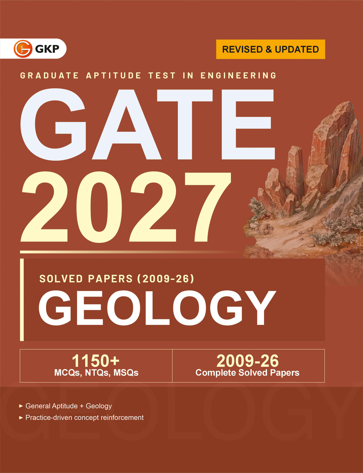 GATE-GG 2027 Geology PYQs Solved Papers (2009-2026) | 1150+ Practice MCQs, NTQs & MSQs | 18 Years of PYQs With Detailed Solutions | GATE-GG Exam Prep