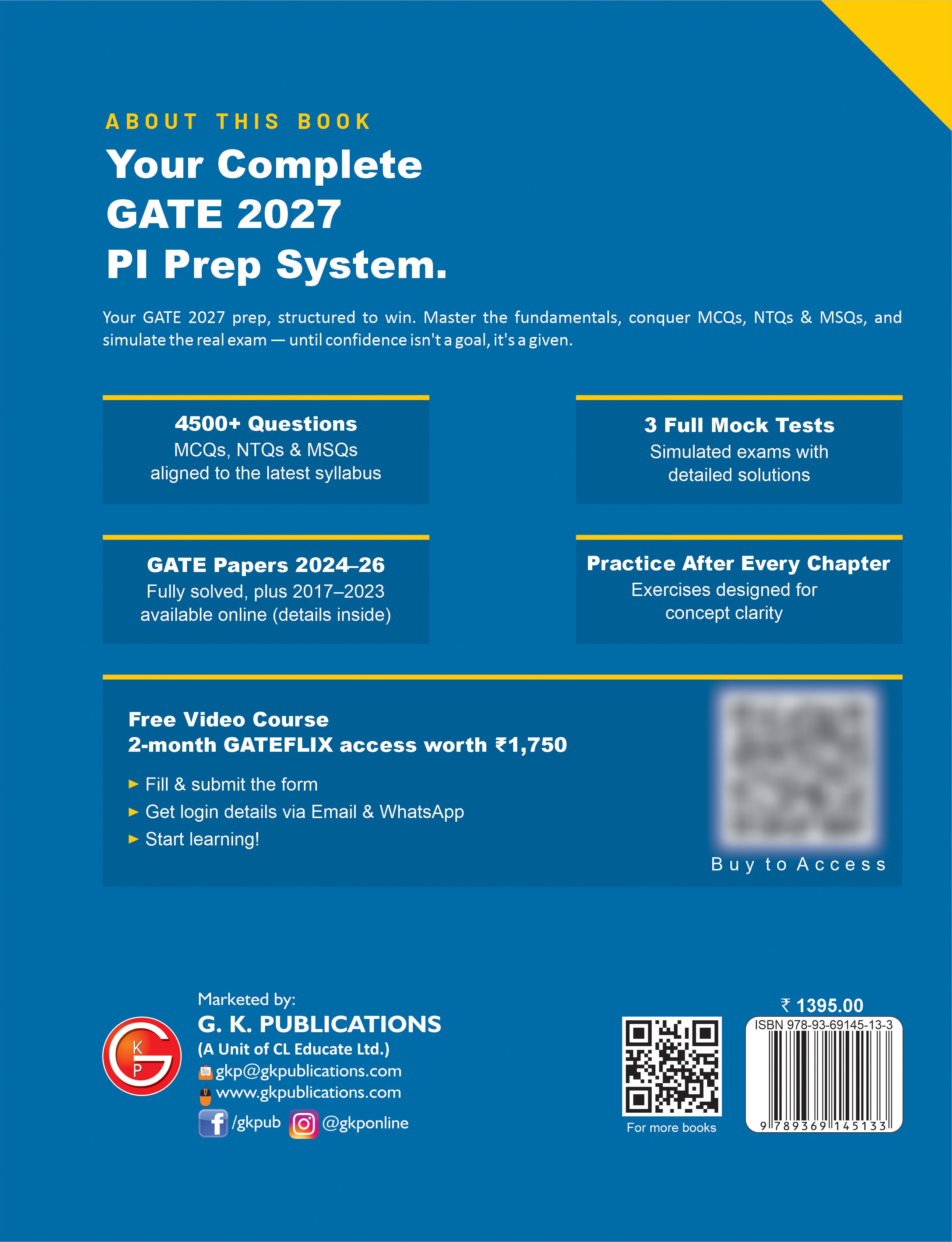 GATE 2027 : Production & Industrial Engineering - Guide