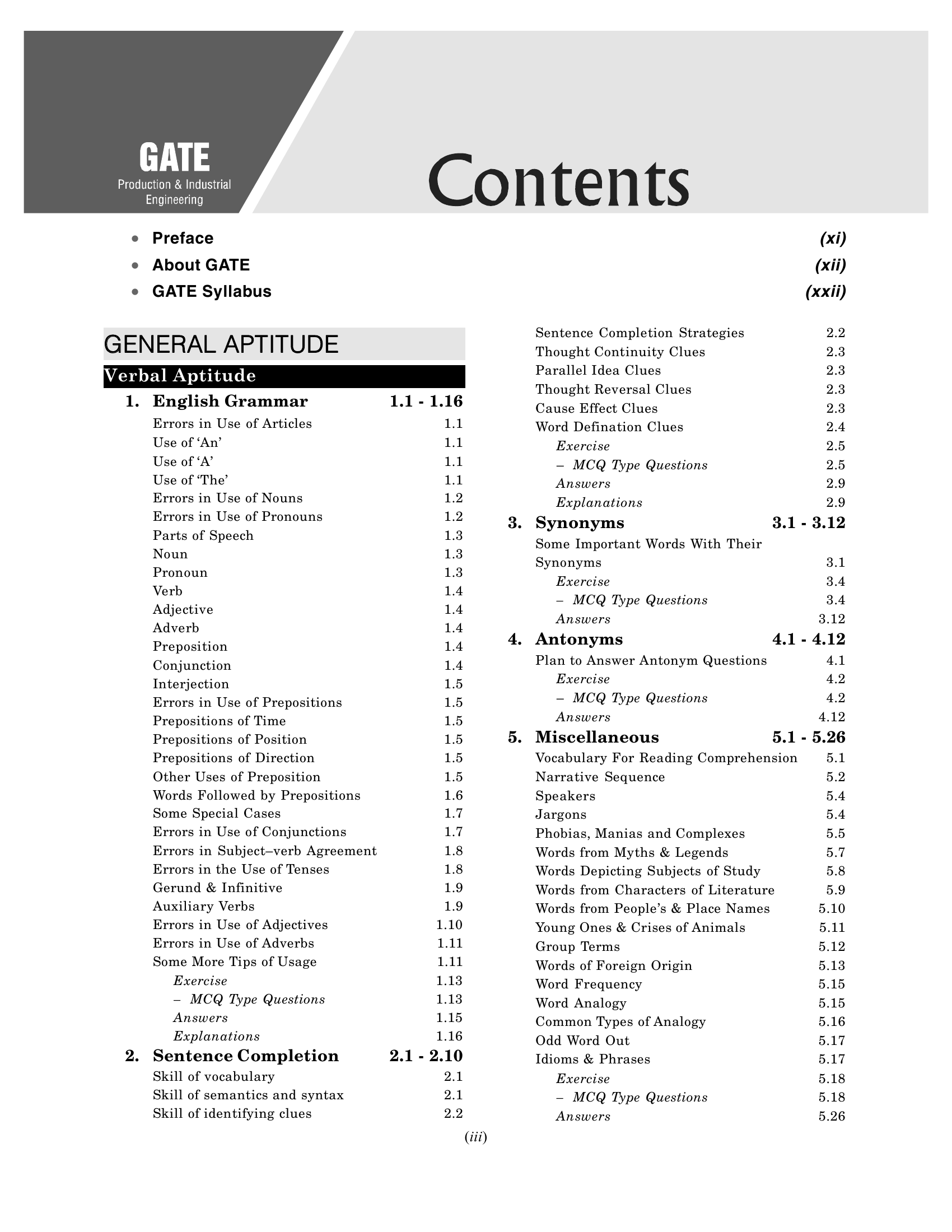 GATE 2027 : Production & Industrial Engineering - Guide