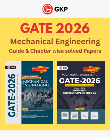 GATE 2026: Mechanical Engineering Preparation Set (Complete Study Guide + Chapter-wise PYQs Solved Papers of 2000-2025) | GATE-ME Prep Guide + Solved Papers | GATE Mechanical Engg. Exam Prep Combo | Set of 2 Books