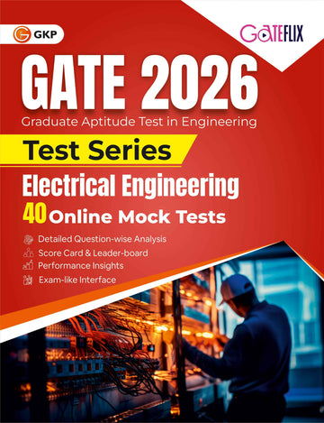 GATEflix GATE 2026 Test Series - Electrical Engineering | 40 Online Mock Tests to Boost the GATE 2026 Preparation and Practice | Detailed Question-wise Analysis | Prepared by Career Launcher & GKP