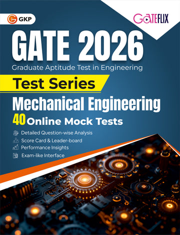 GATEflix GATE 2026 Test Series - Mechanical Engineering | 40 Online Mock Tests to Boost the GATE 2026 Preparation and Practice | Detailed Question-wise Analysis | Prepaid by Career Launcher & GKP