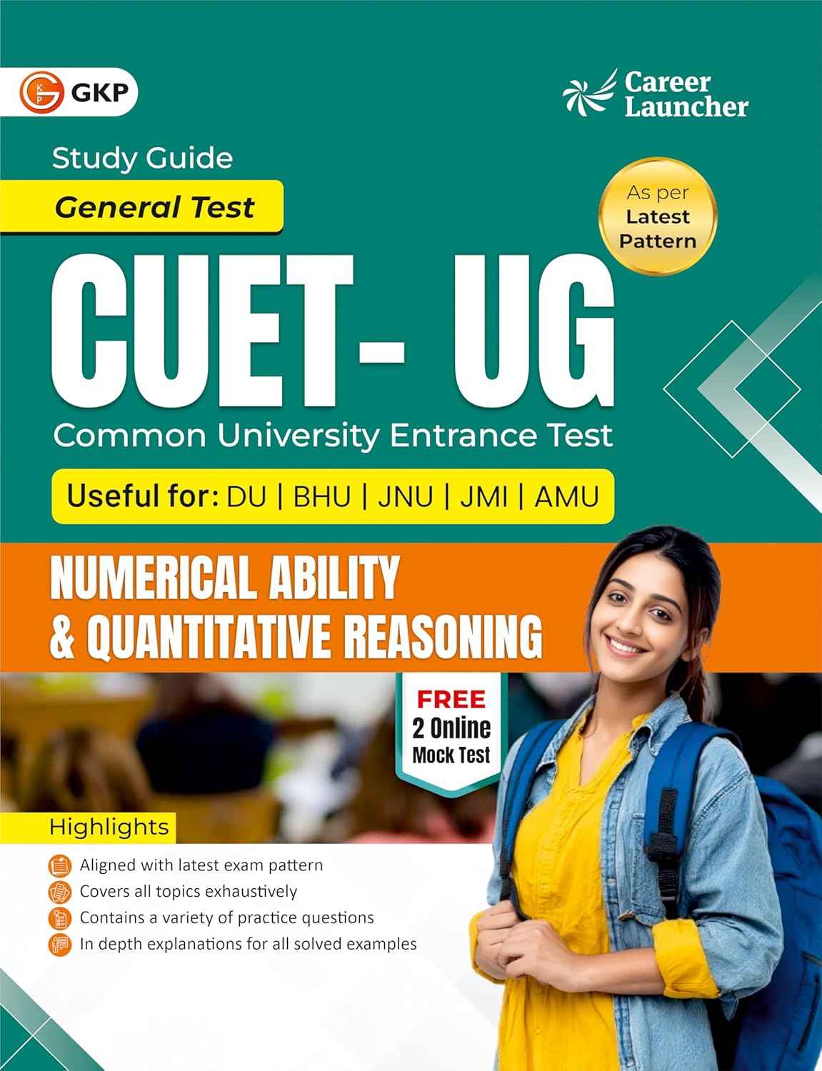 Buy CUET-UG 2026: Numerical Ability & Quantitative Reasoning Study ...