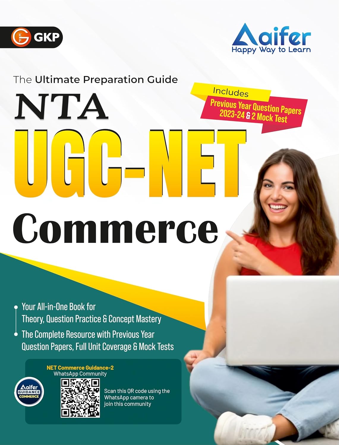 NTA UGC NET 2025 : Commerce | Complete Guide Book for Paper II | Updated Theory, Practice Questions & Exam Preparation