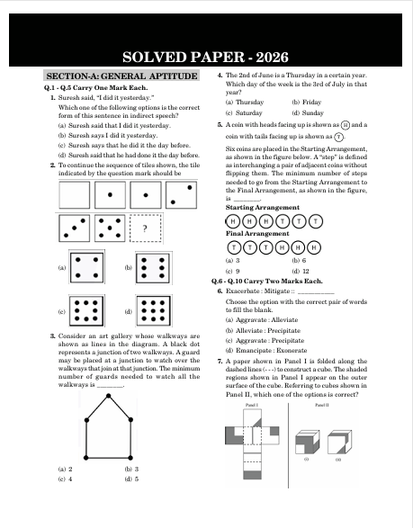 GATE-GG 2027 Geology PYQs Solved Papers (2009-2026) | 1150+ Practice MCQs, NTQs & MSQs | 18 Years of PYQs With Detailed Solutions | GATE-GG Exam Prep