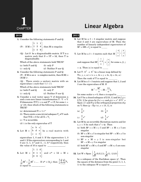 GATE-MA 2027 Mathematics Solved Papers Chapter-wise & Year-wise (2000-2026) | 27 Years of PYQs | Chapter Exercises & Detailed Solutions | GATE-MA Prep Series