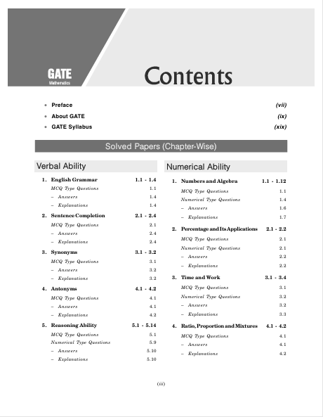 GATE-MA 2027 Mathematics Solved Papers Chapter-wise & Year-wise (2000-2026) | 27 Years of PYQs | Chapter Exercises & Detailed Solutions | GATE-MA Prep Series