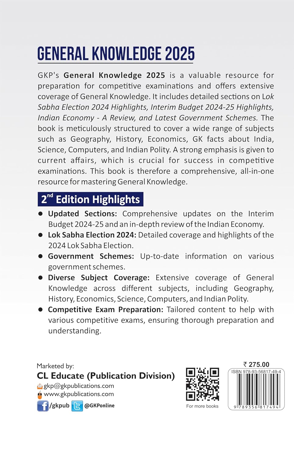 General Knowledge (GK) 2025 : Latest Current Affairs for UPSC | State PSC | PSUs | SSC | Banking | Railways RRB | Defence NDA/CDS | Teaching | State Govt. & Other Competitive Exam