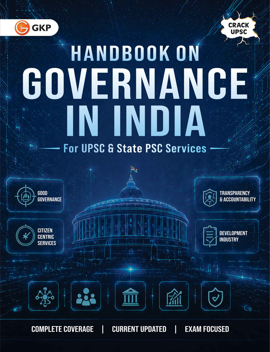 Handbook on Governance in India for UPSC CSE 2027 | GS Paper 2 Mains | Indian Polity, Constitution, Social Justice, Government Policies & Schemes | Civil Services Prelims & State PSC Exam Book