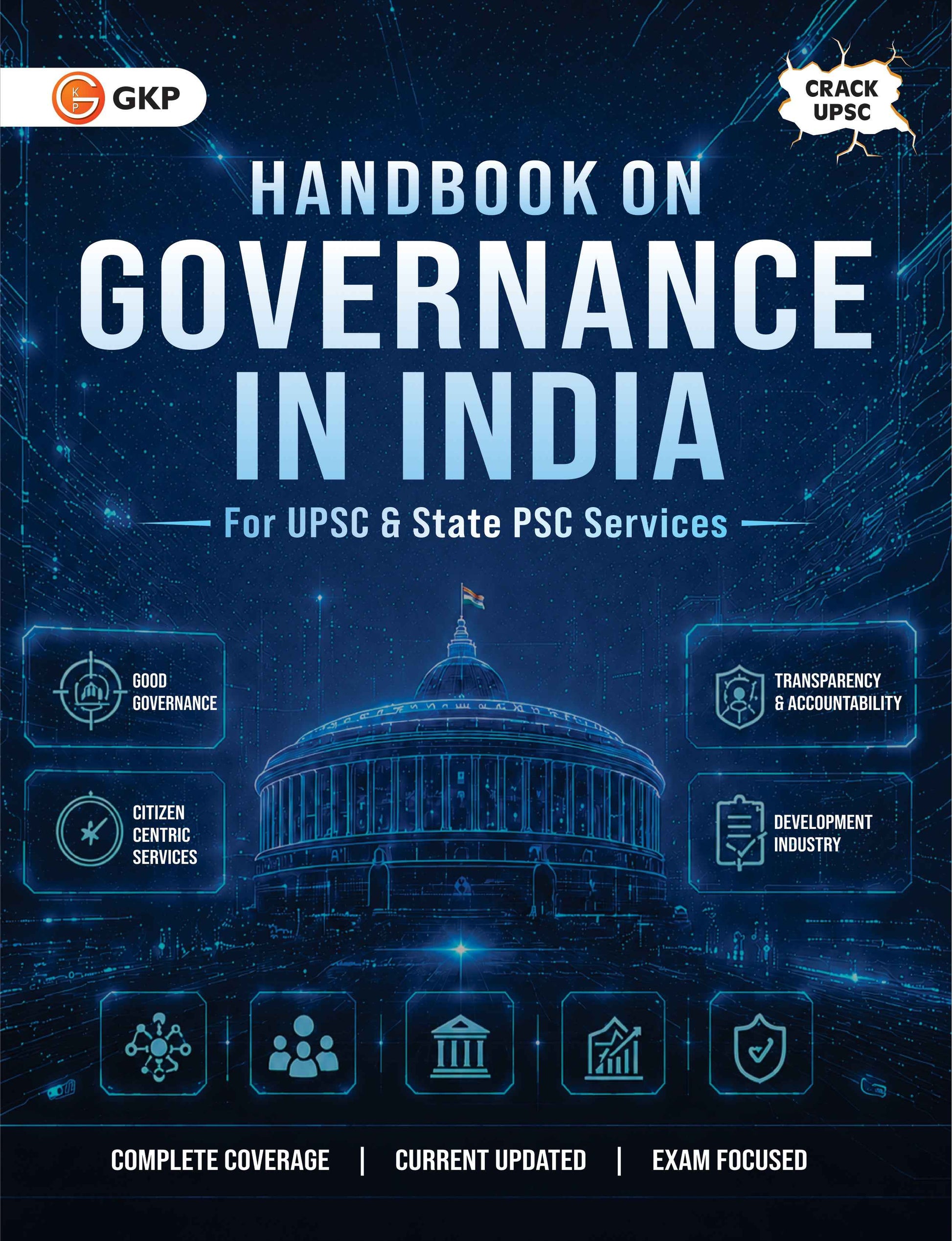 Handbook on Governance in India for UPSC CSE 2027 | GS Paper 2 Mains | Indian Polity, Constitution, Social Justice, Government Policies & Schemes | Civil Services Prelims & State PSC Exam Book