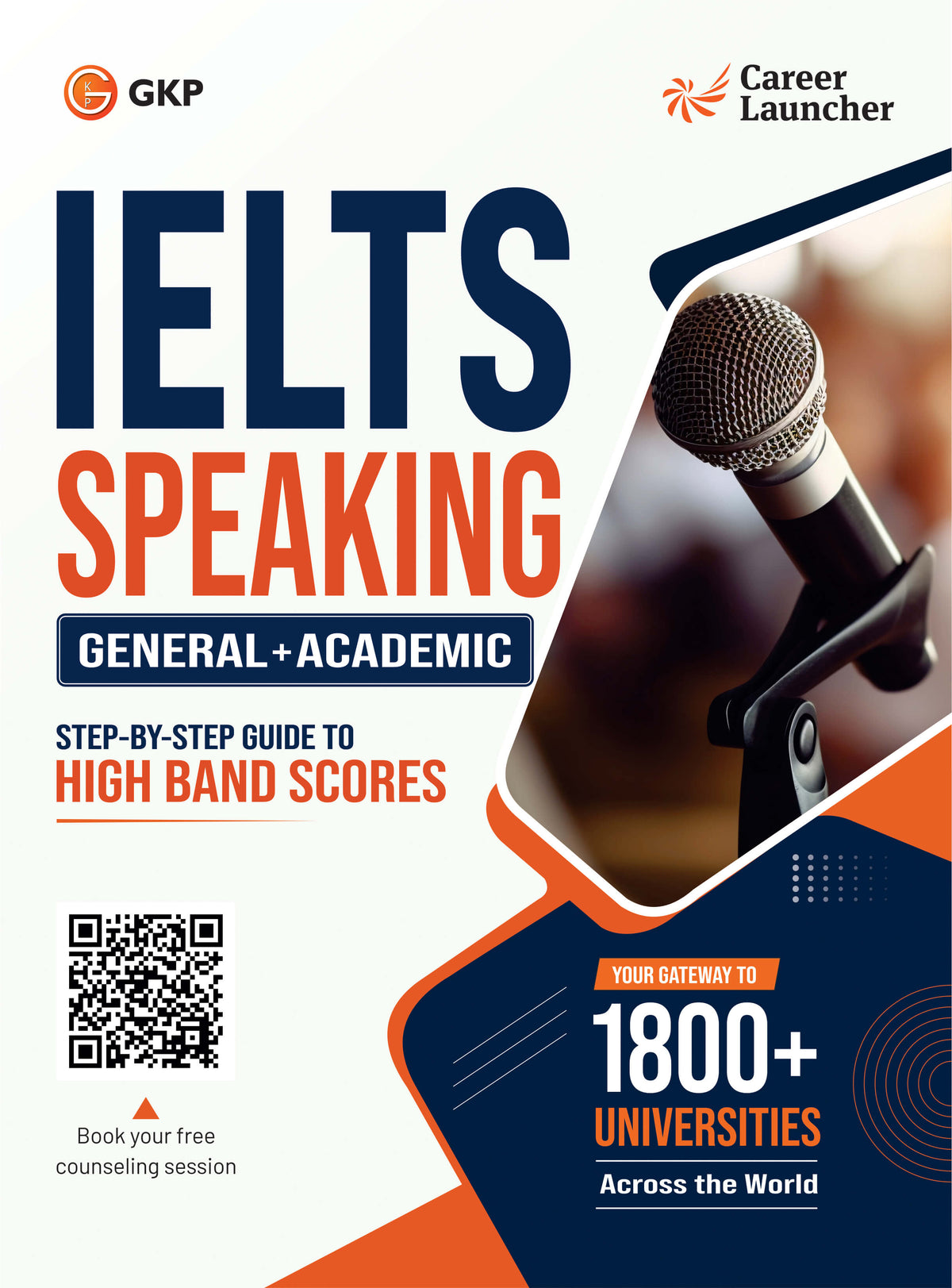 IELTS 2027: Speaking Exam Guide Book for Academic & General Test by Career Launcher | Step by Step Solutions for 8+ Band Score | Study Abroad Exam Prep