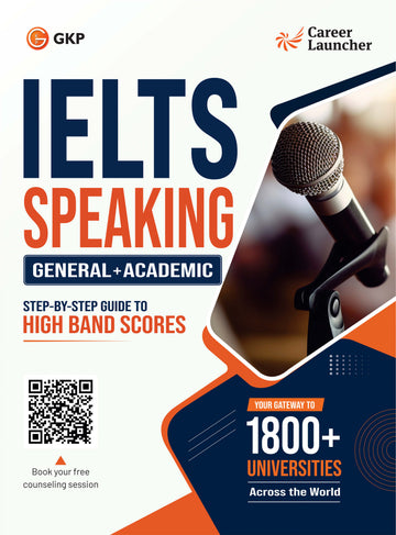IELTS 2027: Speaking Exam Guide Book for Academic & General Test by Career Launcher | Step by Step Solutions for 8+ Band Score | Study Abroad Exam Prep