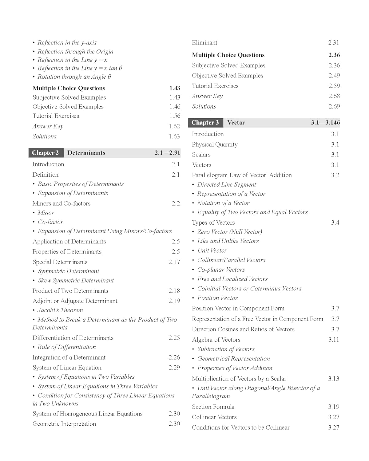 IIT-JEE 2025: Fundamentals of (Algebra Vol-2) Mathematics for JEE Main & Advanced | By Sanjay Mishra | Also Useful for BITSAT, AIEEE & Engineering Entrance Exams