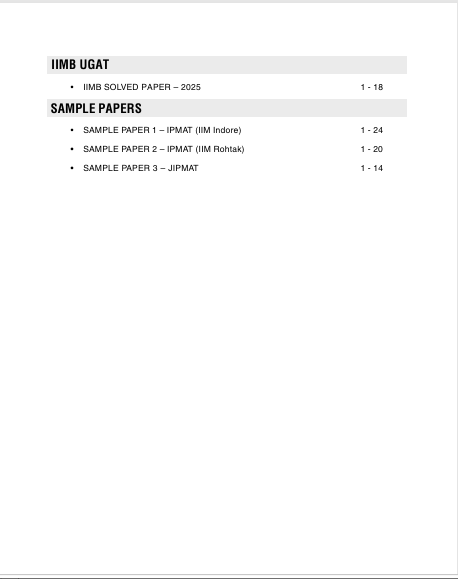 IPM 2027: Solved PYQs - IIM by 18 by R. Shiva Kumar | For IPMAT, JIPMAT, BBA-DBE, BMS, UGAT & IIM Entrance Exams | 18 Years Previous Years Solved Papers with 3 Sample Papers | IPM PYQ Question Bank