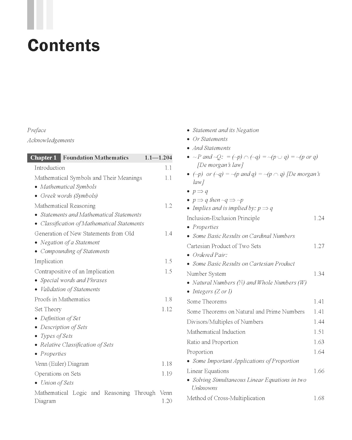 IIT-JEE 2025: Fundamentals of (Algebra Vol-1) Mathematics for JEE Main & Advanced | By Sanjay Mishra | Also Useful for BITSAT, AIEEE & Engineering Entrance Exams