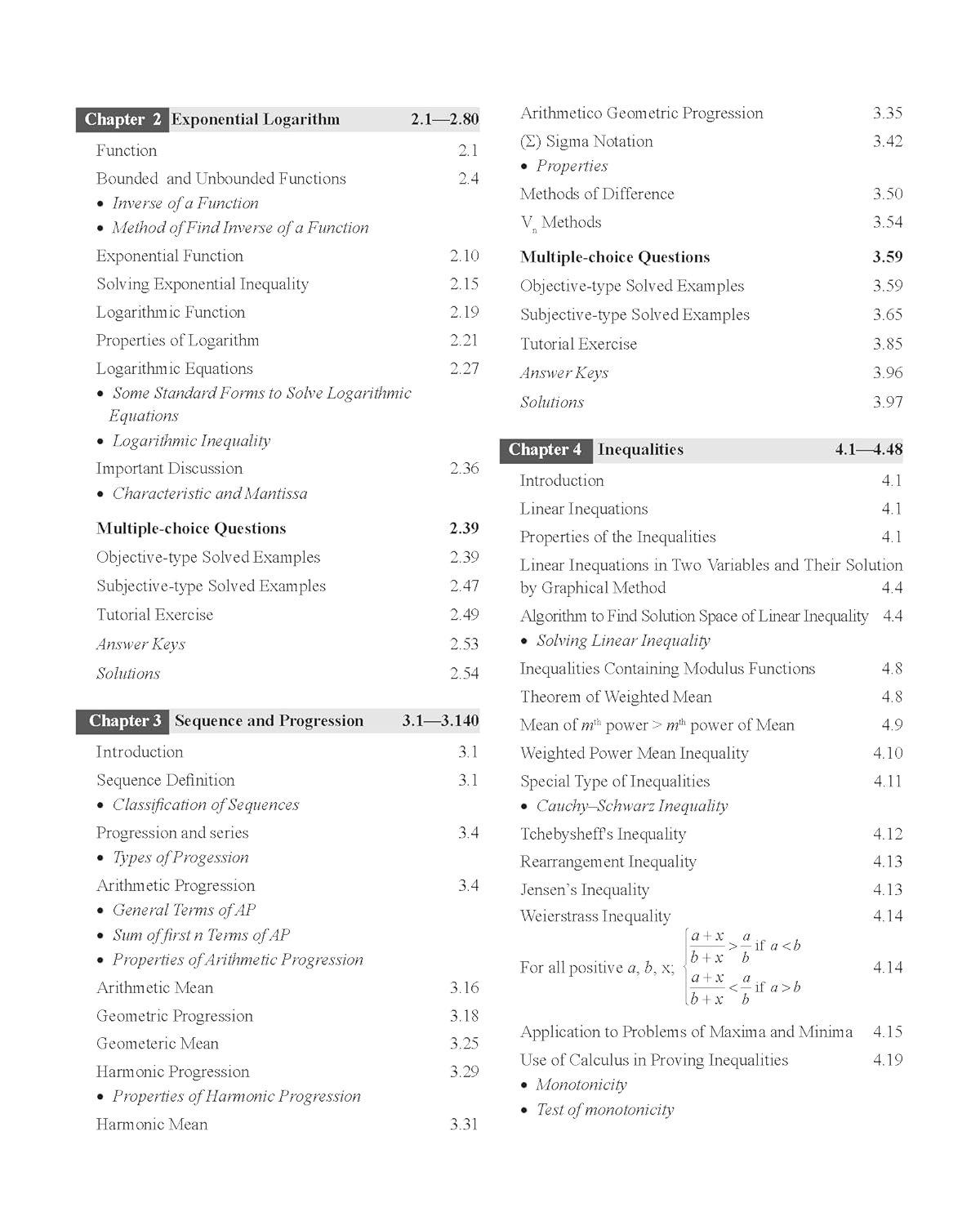 IIT-JEE 2025: Fundamentals of (Algebra Vol-1) Mathematics for JEE Main & Advanced | By Sanjay Mishra | Also Useful for BITSAT, AIEEE & Engineering Entrance Exams