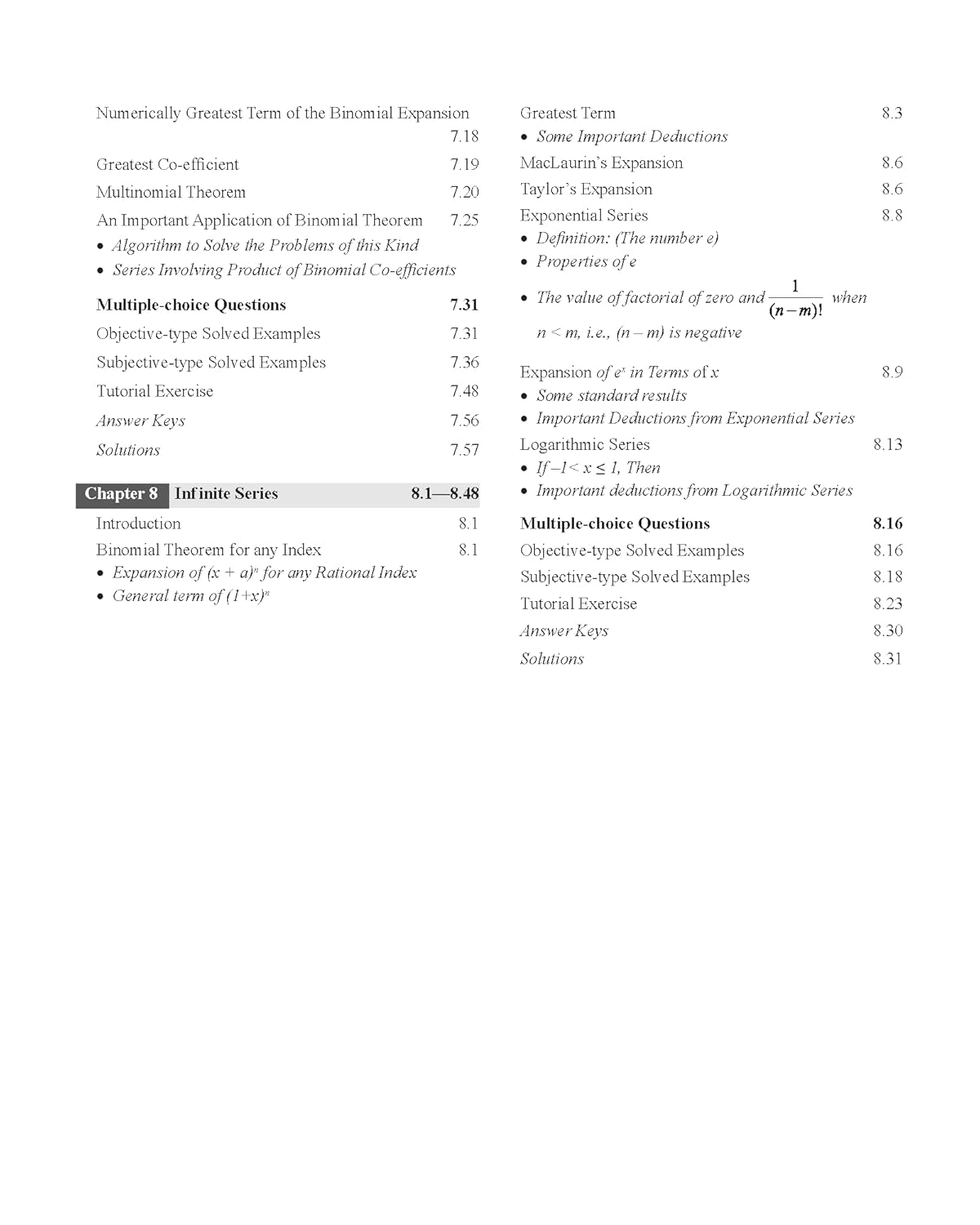 IIT-JEE 2025: Fundamentals of (Algebra Vol-1) Mathematics for JEE Main & Advanced | By Sanjay Mishra | Also Useful for BITSAT, AIEEE & Engineering Entrance Exams