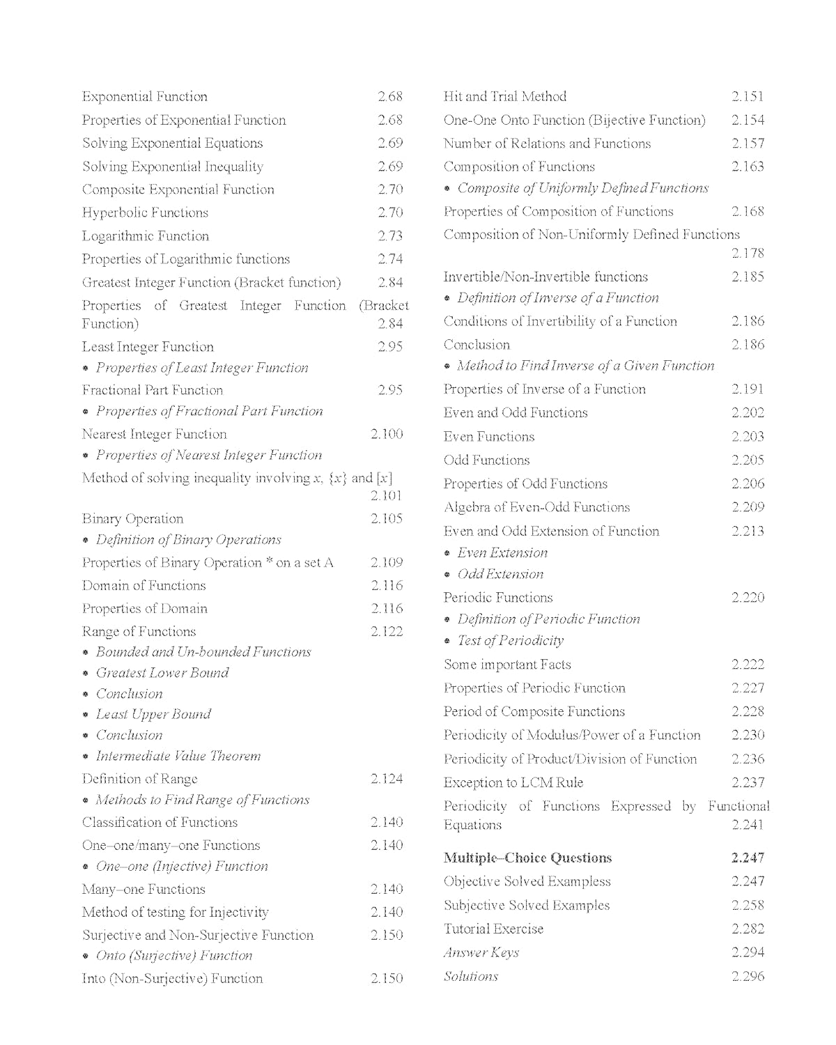 IIT-JEE 2025: Fundamentals of (Functions & Graphs) Mathematics for JEE Main & Advanced | By Sanjay Mishra | Also Useful for BITSAT, AIEEE & Engineering Entrance Exams