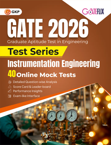 GATEflix GATE 2026 Test Series - Instrumentation Engineering | 40 Online Mock Tests to Boost the GATE 2026 Preparation and Practice | Detailed Question-wise Analysis | Prepaid by Career Launcher & GKP