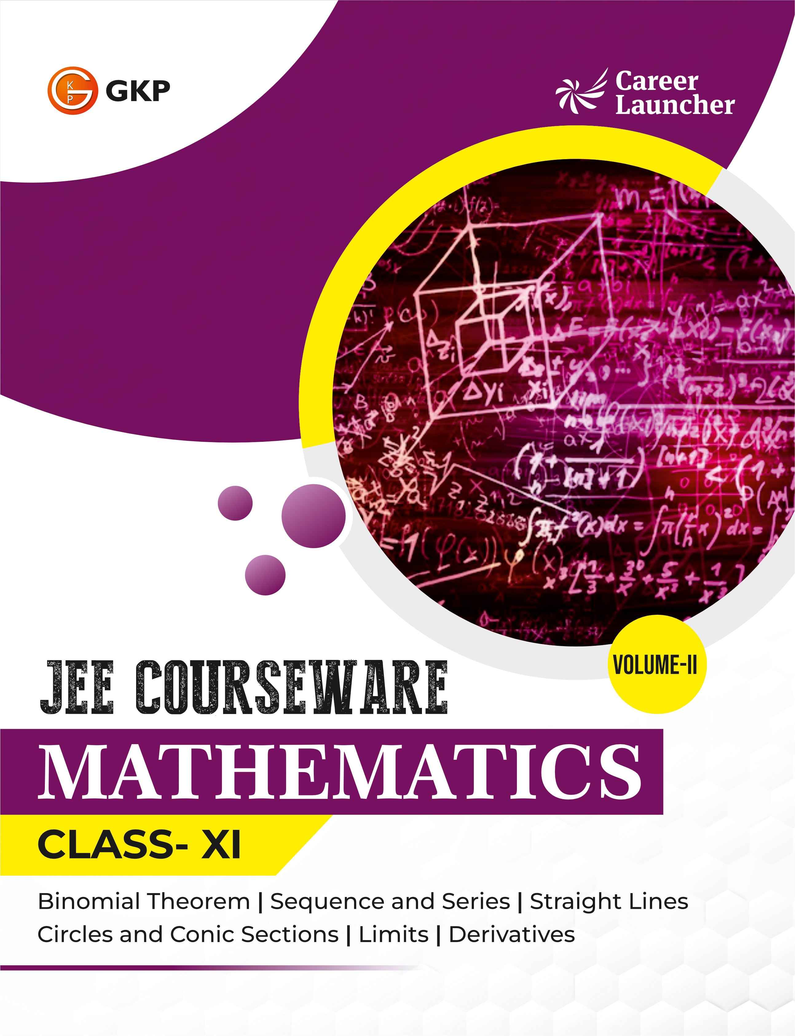 JEE Courseware Class-11 (Set of 9): Physics, Chemistry & Maths - (3 Volume Each) | JEE/Olympiad Prep Books | Class-11 Early JEE Preparation | Career Launcher