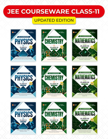 IIT-JEE Class-11 Courseware PCM (Set of 9 Books)