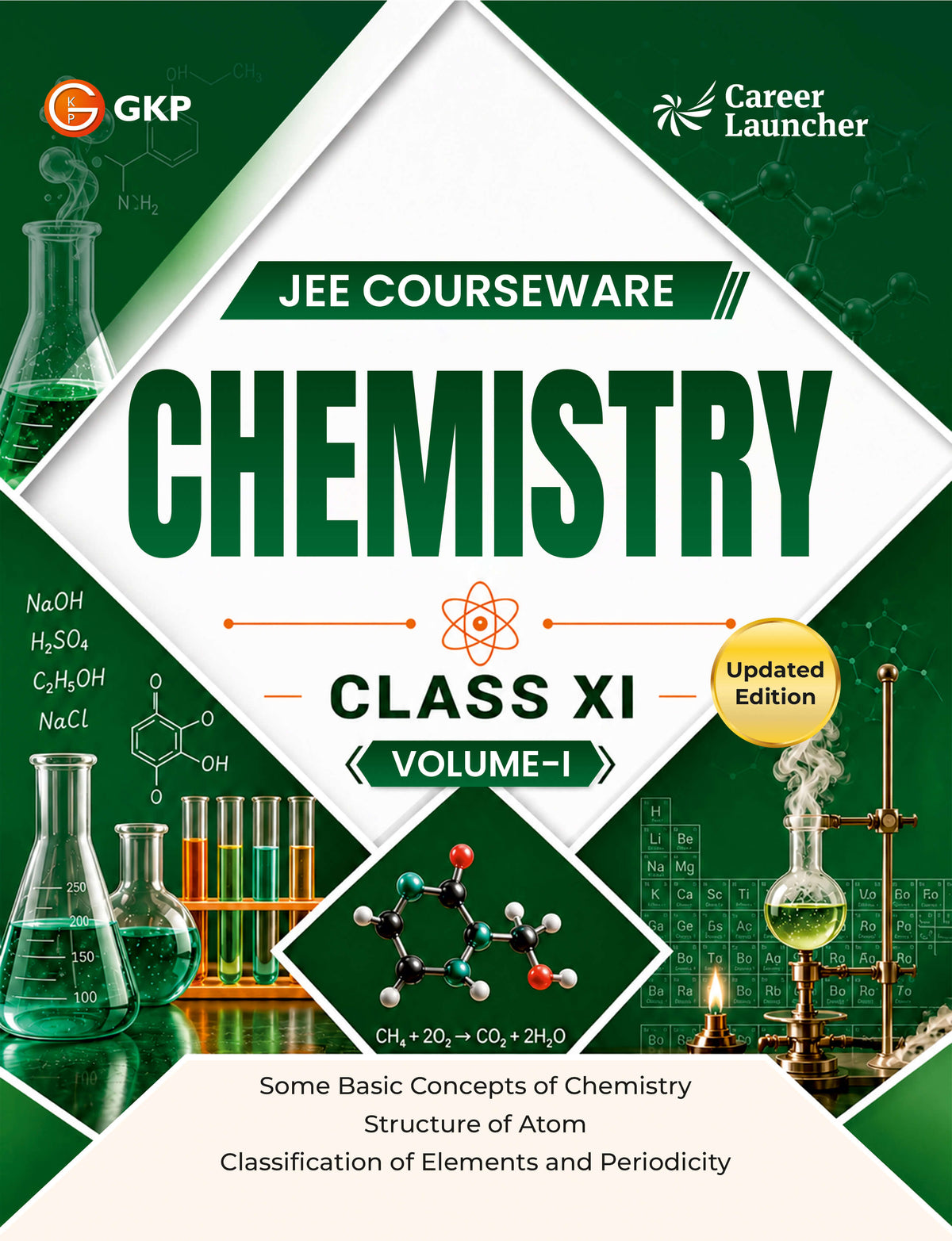 IIT-JEE Class-11 Courseware PCM | Physics, Chemistry & Maths (3 Volumes Each) | Class-11 Early IIT-JEE/Olympiads Prep Books | Career Launcher | Set of 9 Books