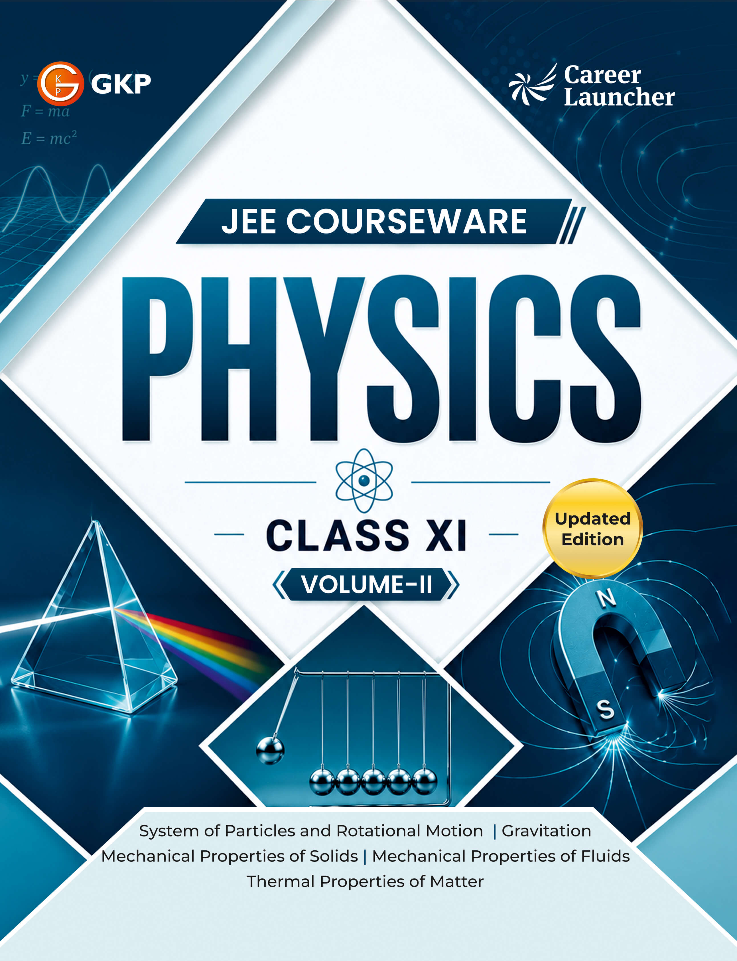 IIT-JEE Class-11 Courseware PCM | Physics, Chemistry & Maths (3 Volumes Each) | Class-11 Early IIT-JEE/Olympiads Prep Books | Career Launcher | Set of 9 Books