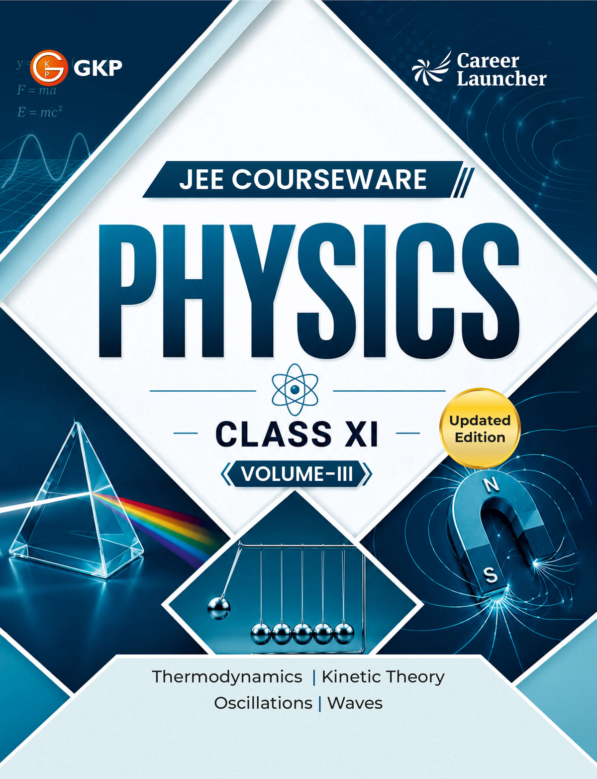 IIT-JEE Class-11 Courseware PCM | Physics, Chemistry & Maths (3 Volumes Each) | Class-11 Early IIT-JEE/Olympiads Prep Books | Career Launcher | Set of 9 Books