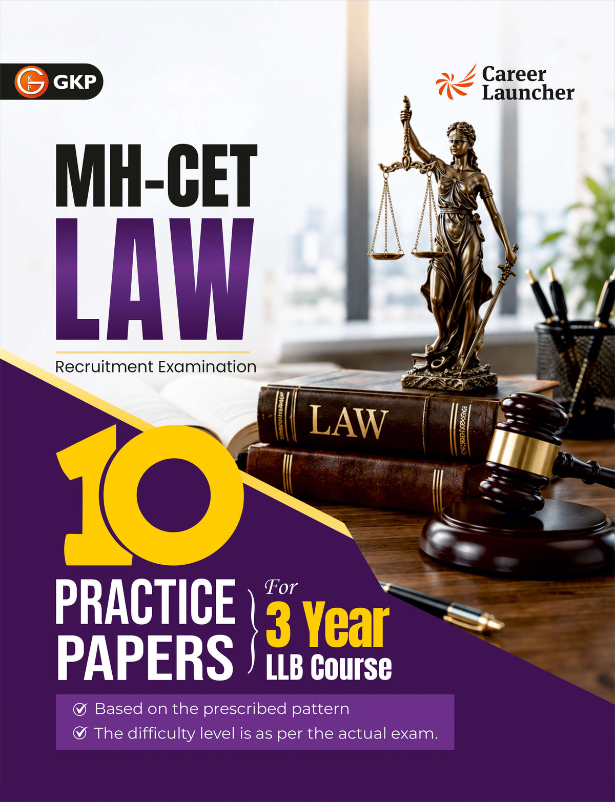MH-CET Law 2027 - 10 Practice Papers 3 Year LLB Programme