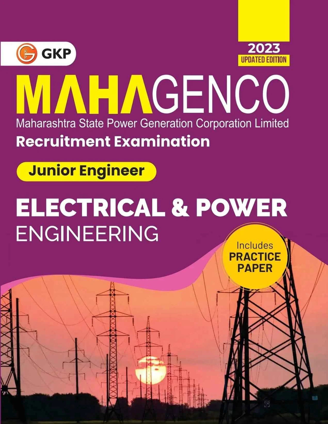 MAHAGENCO 2023: Junior Engineer - Electrical & Power Engineering - Study Guide by GKP