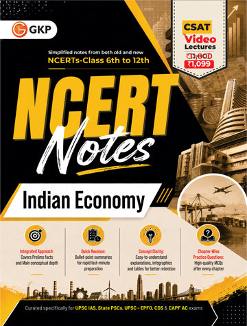 NCERT Notes 2026 : Class 6 to 12 - Indian Economy