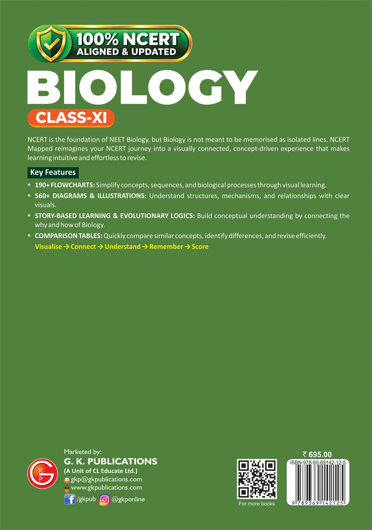 NCERT Biology Class-11 by Sona Singh | Ideal for CBSE, NEET & CUET | Visual Concept Mapping, 190+ Flowcharts, 560+ Diagrams, Story-Based Learning | NCERT Bio Class-XI Prep