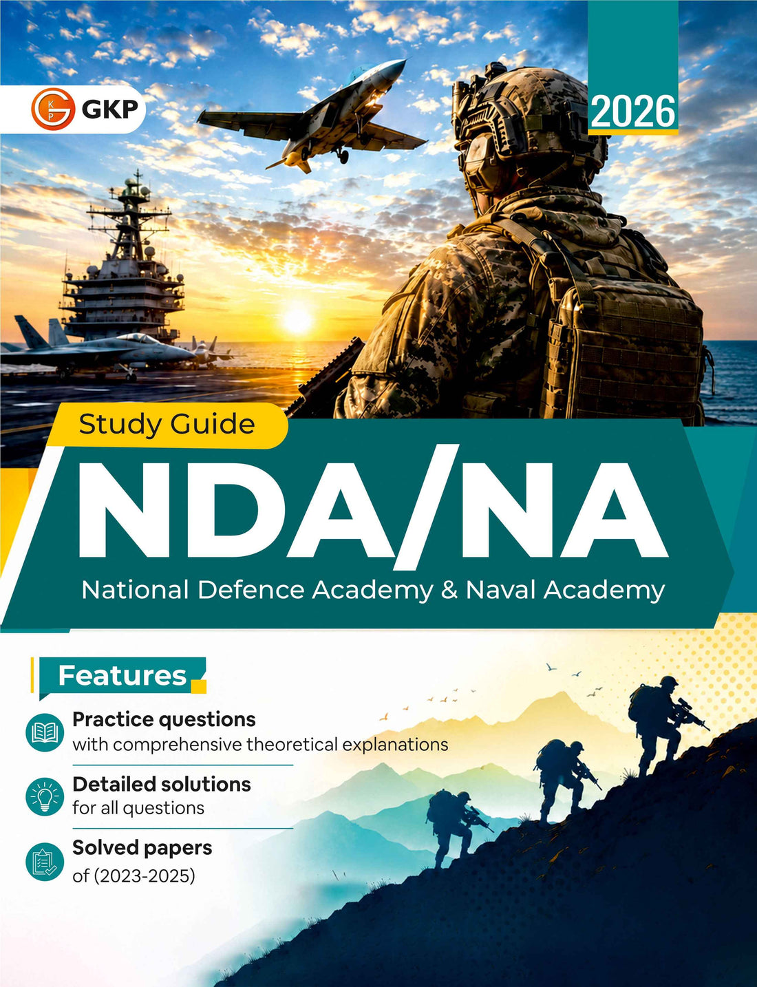 NDA / NA 2026 : Guide| Includes Solved Papers 2023, 2024 & 2025