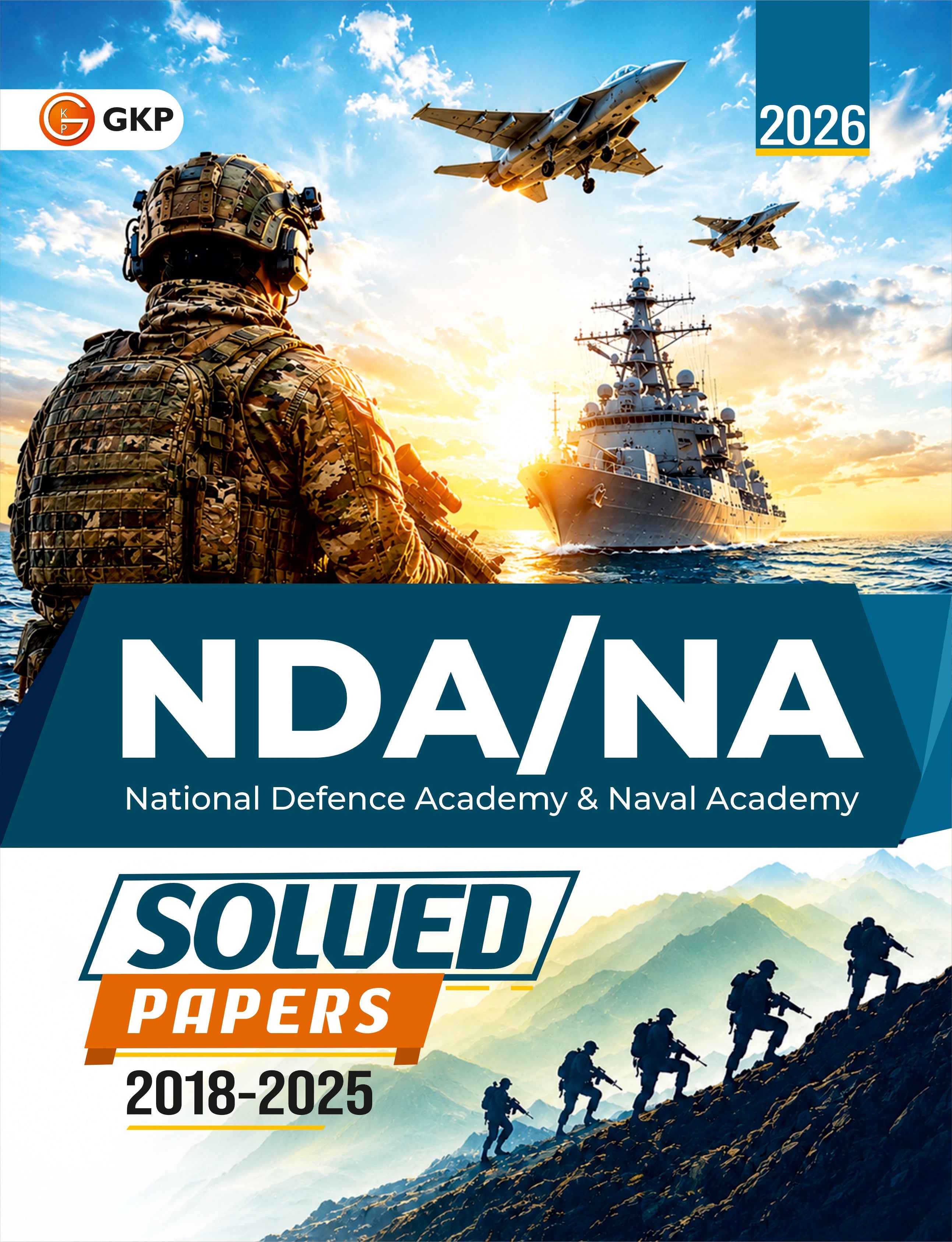 NDA / NA 2026 : Solved Papers - (2018 to 2025)