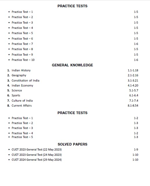 CUET(UG) 2025: General Test Study Guide | Useful for DU, BHU, JNU, JMI, AMU | Includes Solved Papers 2023-24 & 1000+ Practice Questions |  By Career Launcher | NTA CUET Exam Prep