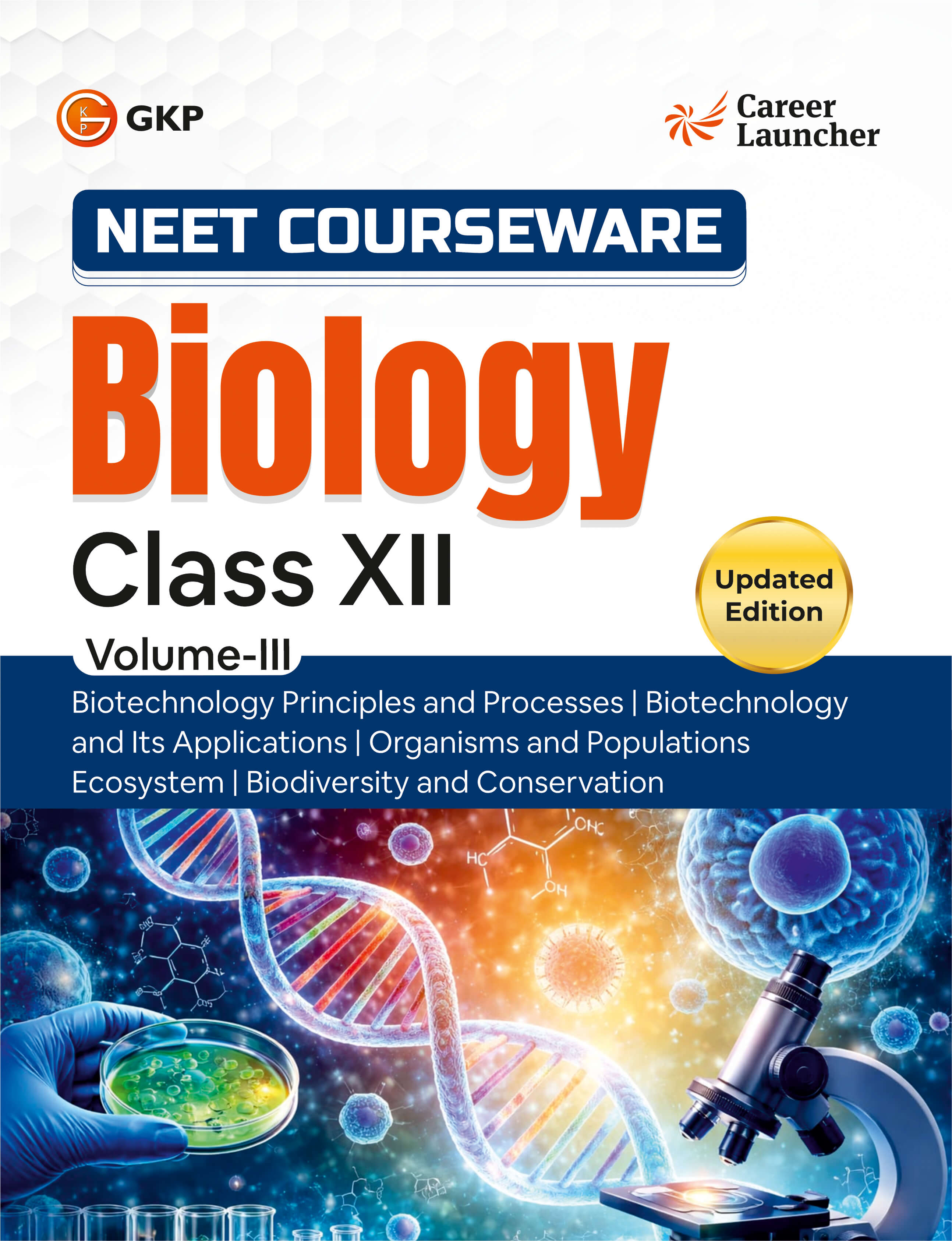 NEET Class-12 Courseware PCB (Set of 9 Books) | Physics, Chemistry & Biology (3 Volumes Each) | Class-12 Early NEET-UG/Olympiads Prep Books | Career Launcher