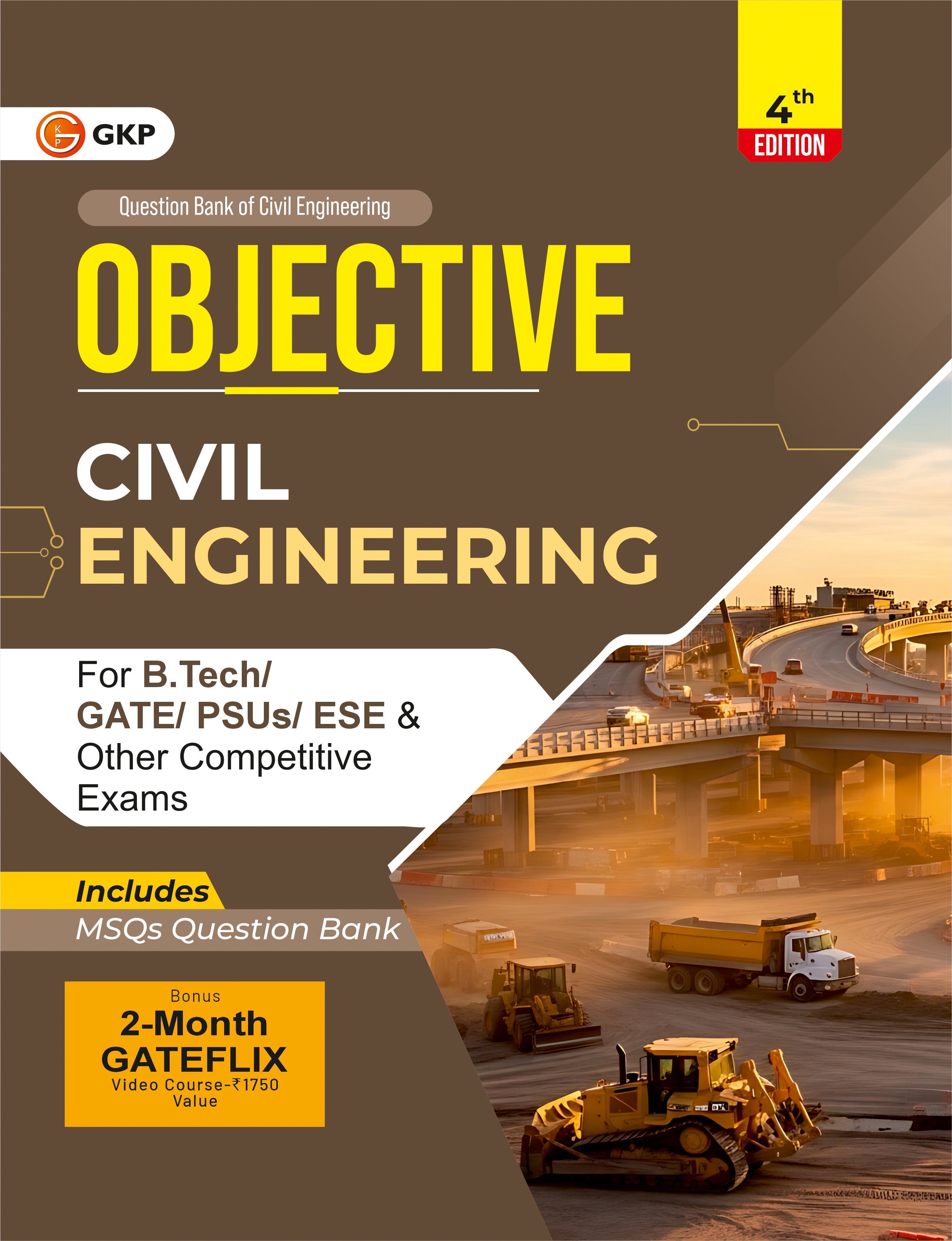 Objective Series (Degree) 2026 : Civil Engineering by GKP