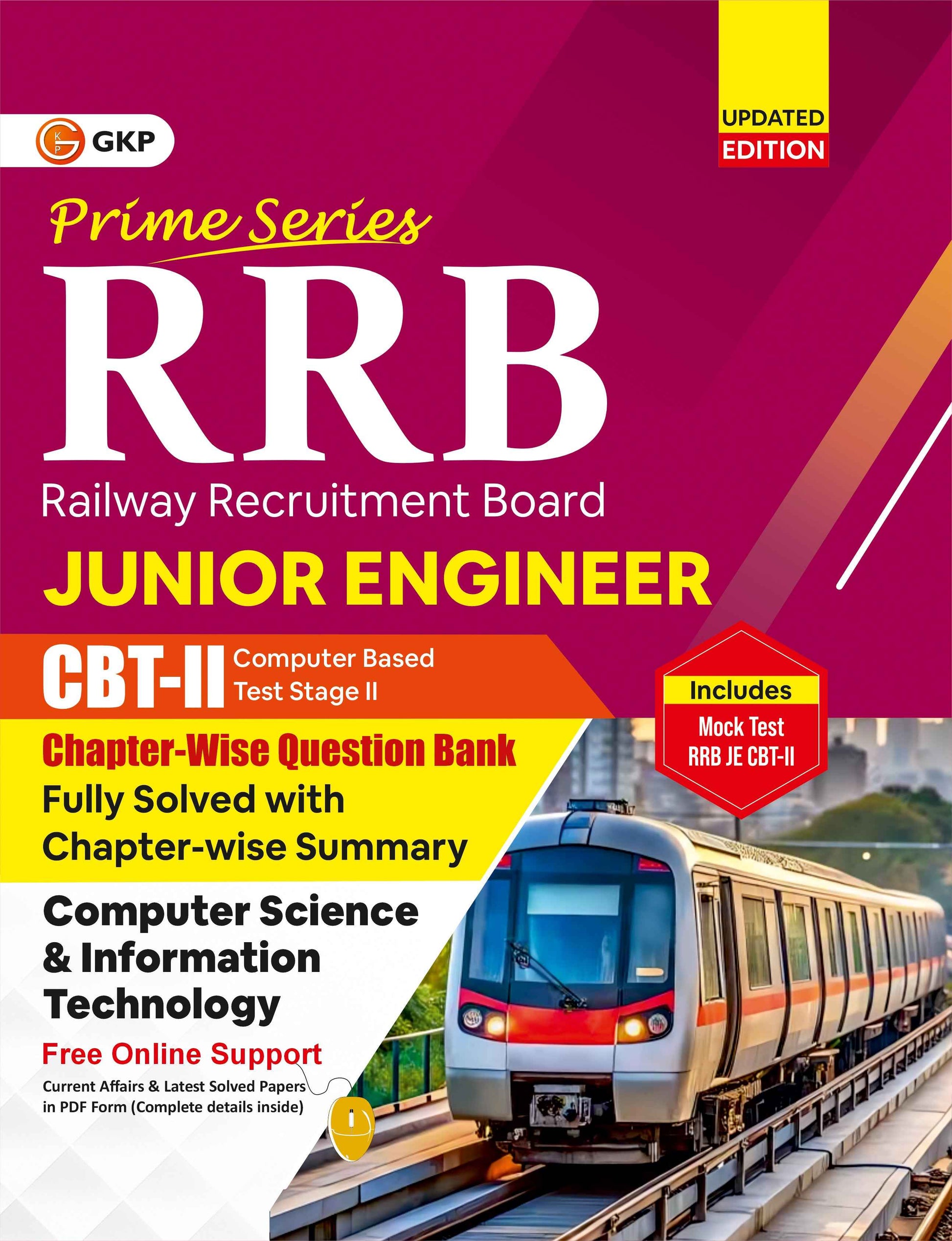 RRB-JE 2026: Chapter-wise Question Bank - Computer Science & Information Technology (CBT-2) | Includes Mock Test | Covers Technical & Non-Technical Sections | RRB - Computer Sci. & IT Junior Engineer Exam Prep