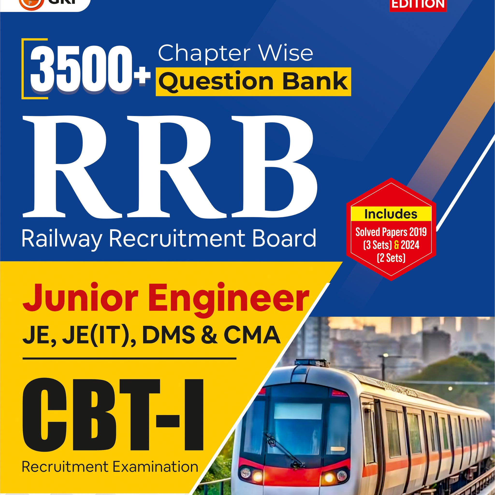 RRB 2026 : Junior Engineer CBT I - 3500+ Chapter-wise Question Bank