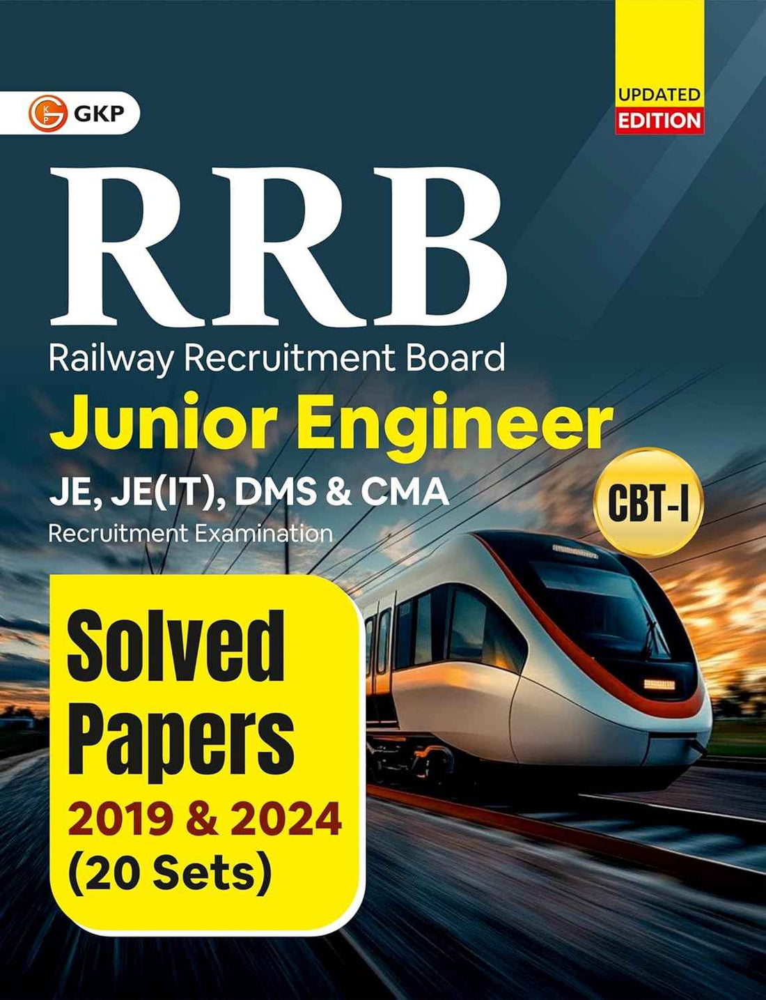 RRB JE 2025-26 - Junior Engineer CBT I - Solved Papers 2019 and 2024 (20 Sets)