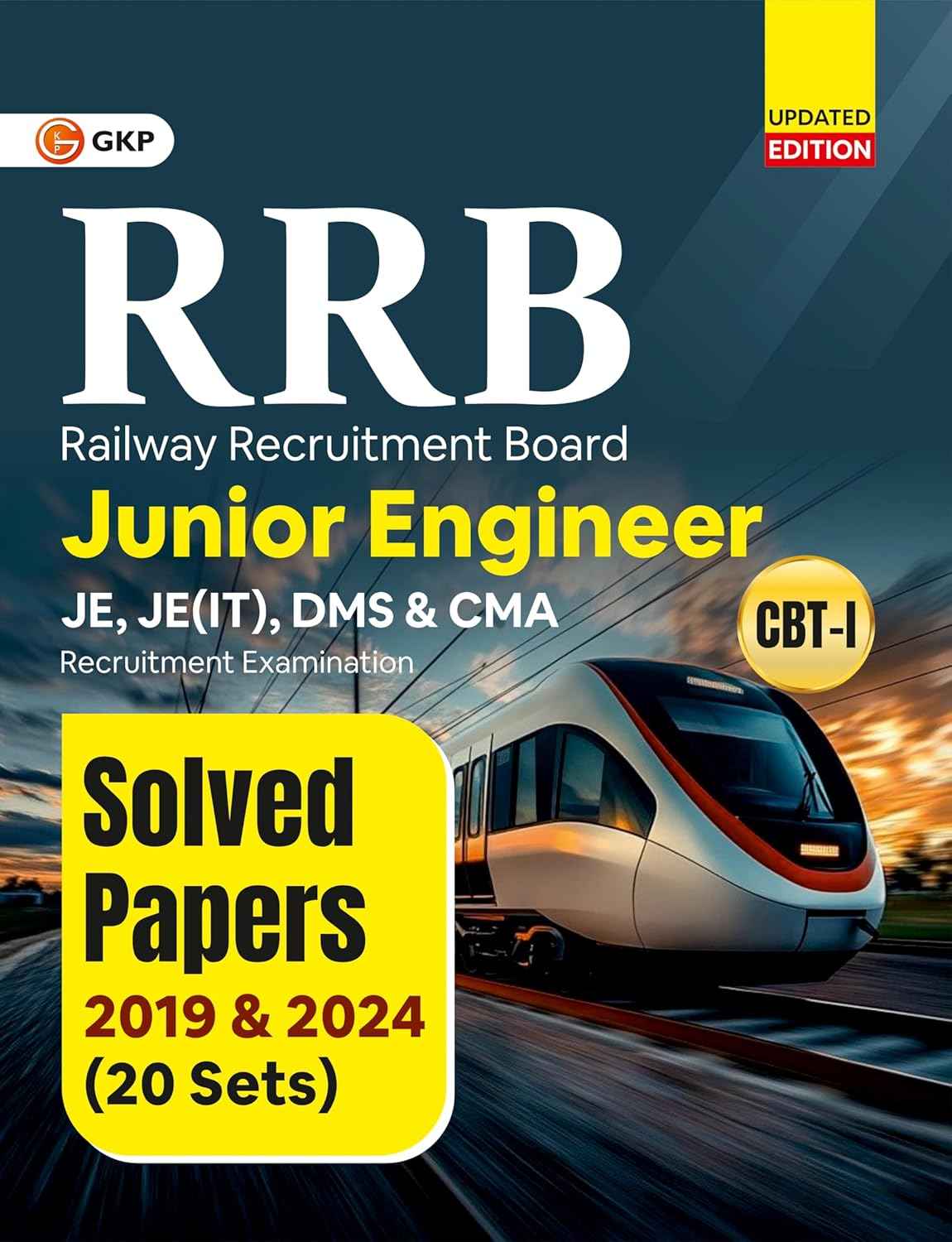 RRB JE 2025-26 - Junior Engineer CBT I - Solved Papers 2019 and 2024 (20 Sets)