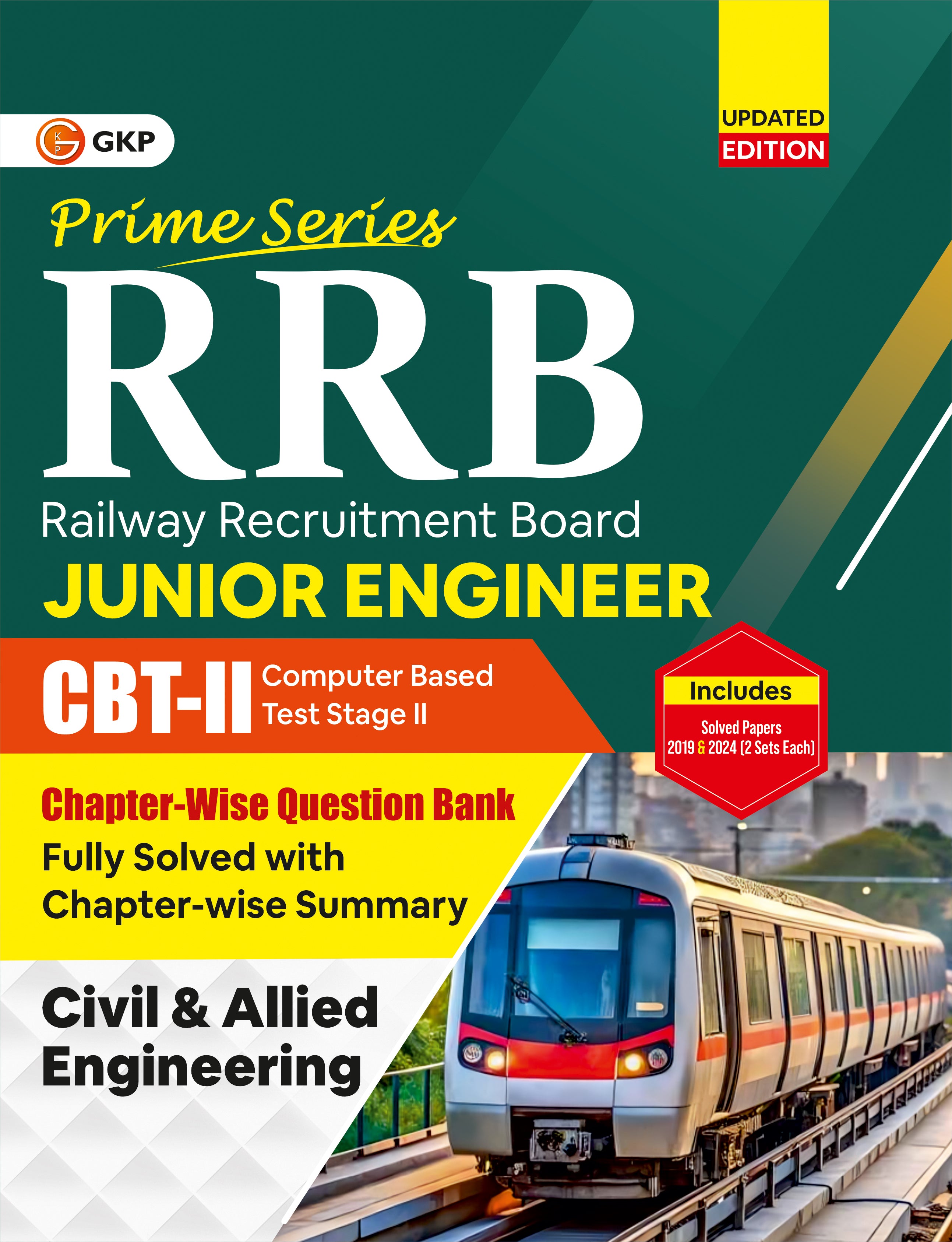 RRB JE 2025-26 : Prime Series : Junior Engineer CBT 2 - Chapterwise Question Bank - Civil & Allied Engineering