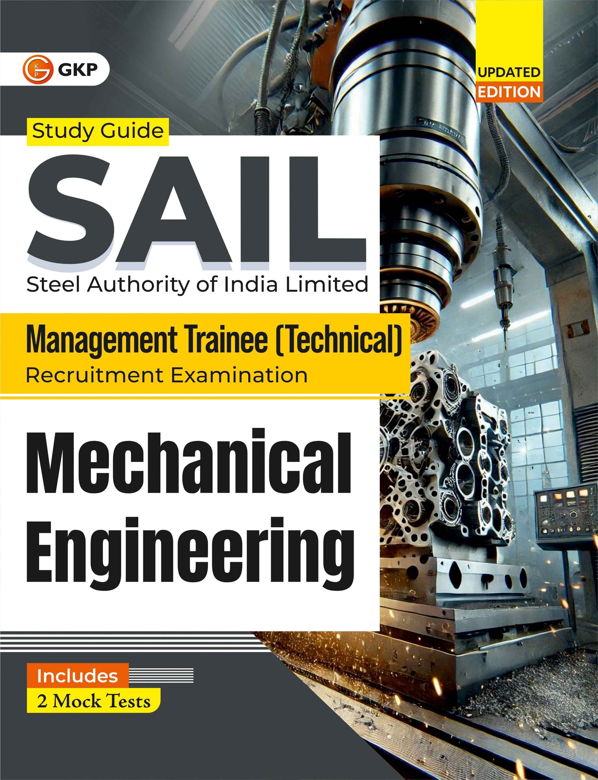 SAIL 2025-26 : Management Trainee (Technical) - Mechanical Engineering| 2 Full-Length Mock Tests